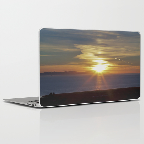 california_sunset_laptop_skins